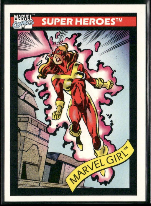 1990 Impel Marvel Universe #9 Marvel Girl