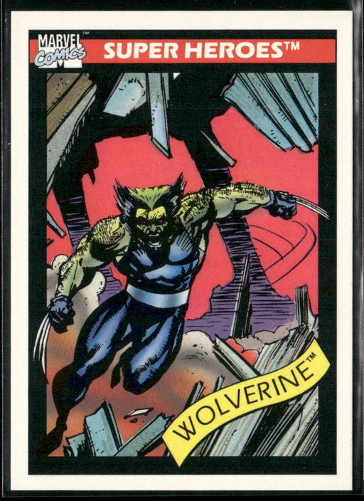 1990 Impel Marvel Universe #37 Wolverine