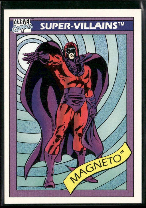 1990 Impel Marvel Universe #63 Magneto