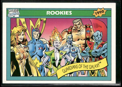 1990 Impel Marvel Universe #84 Guardians of the Galaxy