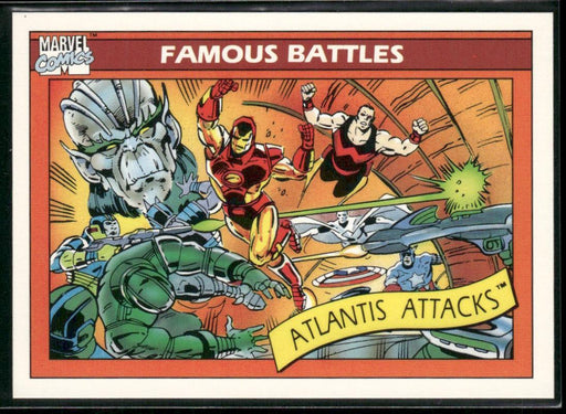 1990 Impel Marvel Universe #104 Atlantis Attacks