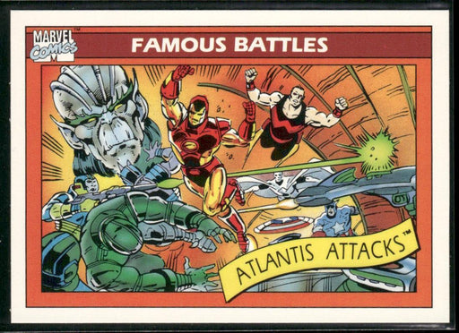 1990 Impel Marvel Universe #104 Atlantis Attacks