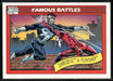 1990 Impel Marvel Universe #110 Daredevil vs. Punisher