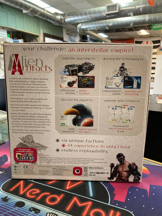 Alien Artifacts (Sleeved)