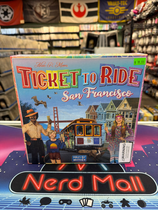 Ticket to Ride San Francisco (No Instructions)