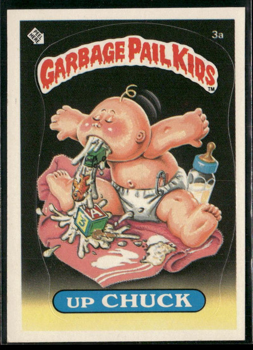 1985 Topps Garbage Pail Kids Series 1 #3a Up Chuck