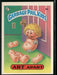 1985 Topps Garbage Pail Kids Series 1 #6a Art Apart