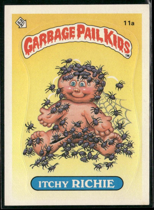 1985 Topps Garbage Pail Kids Series 1 #11a Itchy Richie