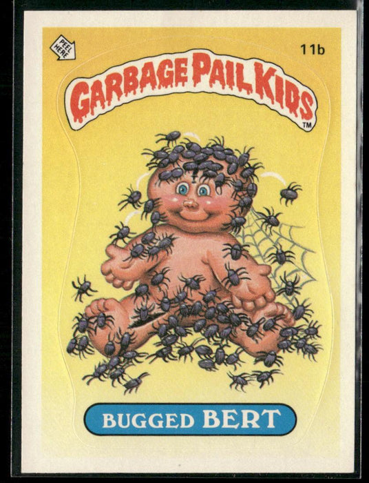 1985 Topps Garbage Pail Kids Series 1 #11b Bugged Bert