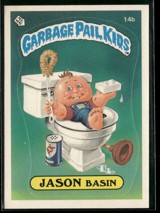 1985 Topps Garbage Pail Kids Series 1 #14b Jason Basin