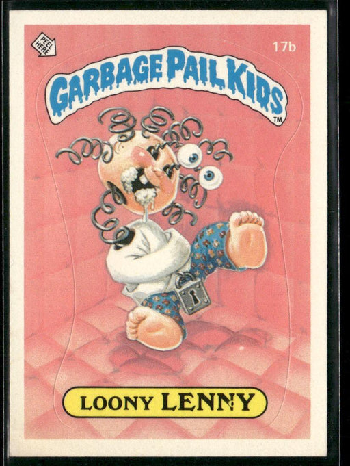 1985 Topps Garbage Pail Kids Series 1 #17b Loony Lenny