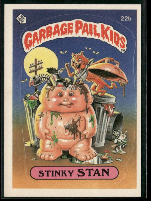 1985 Topps Garbage Pail Kids Series 1 #22a Junky Jeff