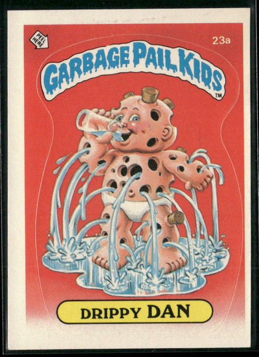 1985 Topps Garbage Pail Kids Series 1 #23a Drippy Dan