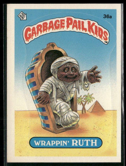 1985 Topps Garbage Pail Kids Series 1 #36a Wrappin' Ruth