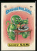 1985 Topps Garbage Pail Kids Series 1 #38a Slimy Sam