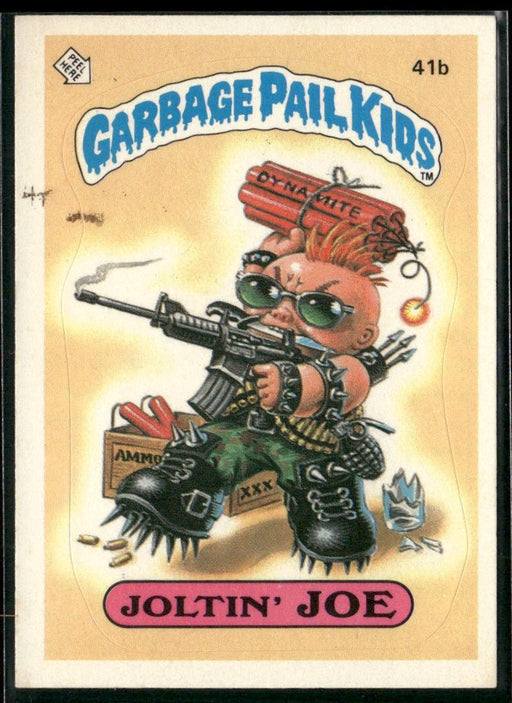 1985 Topps Garbage Pail Kids Series 1 #41b Joltin' Joe