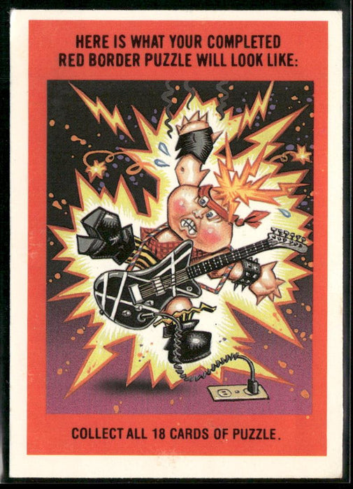 1985 Topps Garbage Pail Kids Series 2 #44b One-Eyed Jack