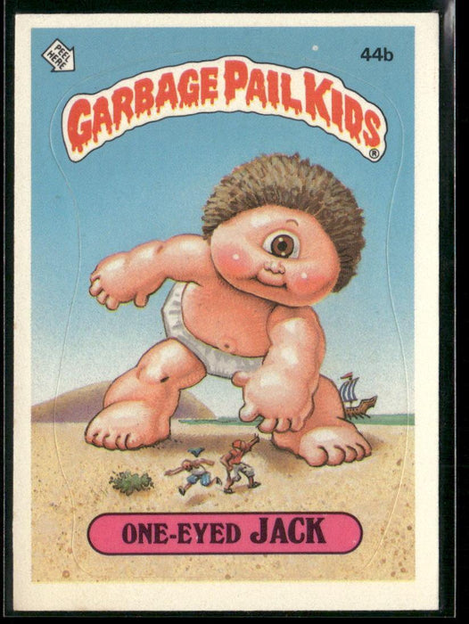 1985 Topps Garbage Pail Kids Series 2 #44b One-Eyed Jack