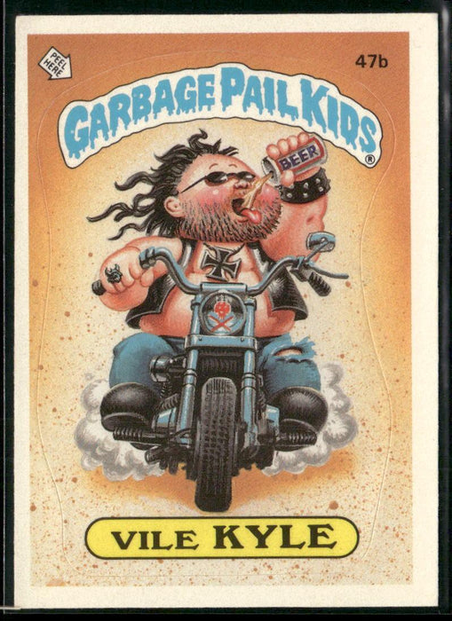 1985 Topps Garbage Pail Kids Series 2 #47b Vile Kyle