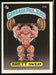 1985 Topps Garbage Pail Kids Series 2 #51b Brett Sweat