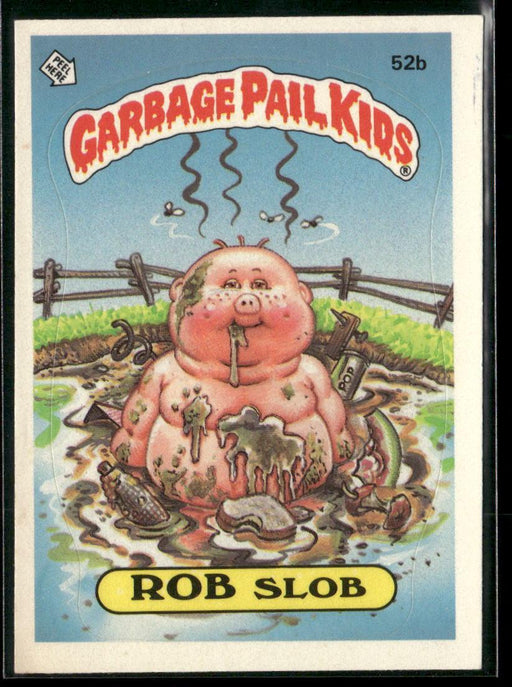 1985 Topps Garbage Pail Kids Series 2 #52b Rob Slob