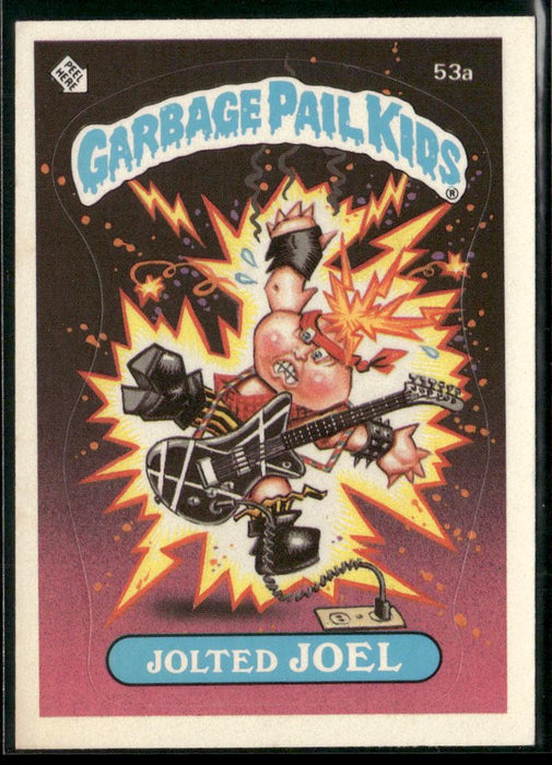 1985 Topps Garbage Pail Kids Series 2 #53a Jolted Joel