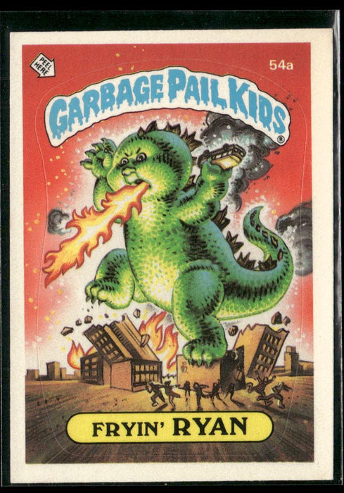 1985 Topps Garbage Pail Kids Series 2 #54a Fryin' Ryan