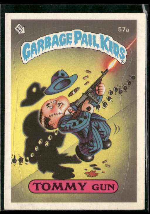 1985 Topps Garbage Pail Kids Series 2 #57a Tommy Gun