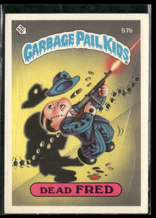 1985 Topps Garbage Pail Kids Series 2 #57b Dead Fred