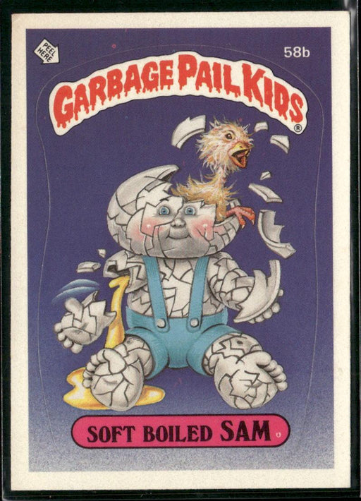 1985 Topps Garbage Pail Kids Series 2 #58a Cracked Jack