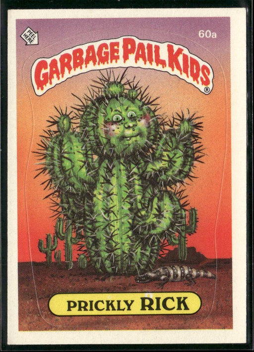 1985 Topps Garbage Pail Kids Series 2 #60a Prickly Rick