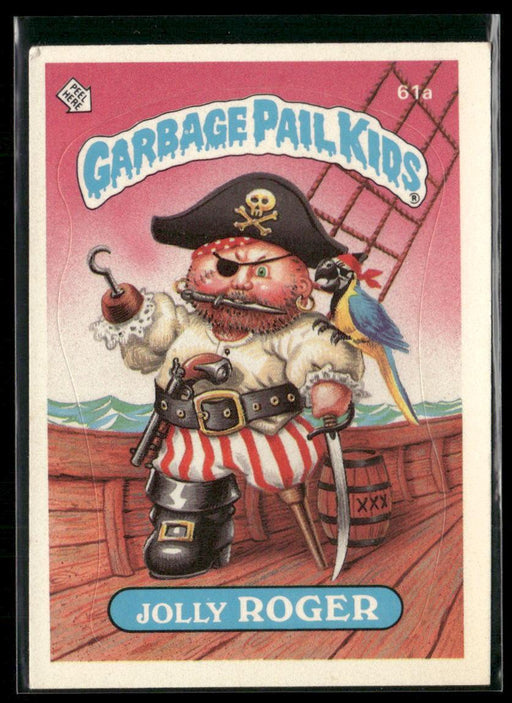 1985 Topps Garbage Pail Kids Series 2 #61a Jolly Roger