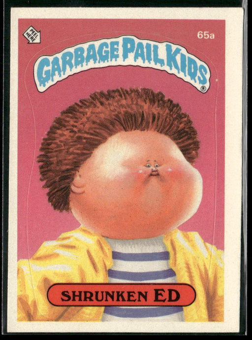 1985 Topps Garbage Pail Kids Series 2 #65a Shrunken Ed