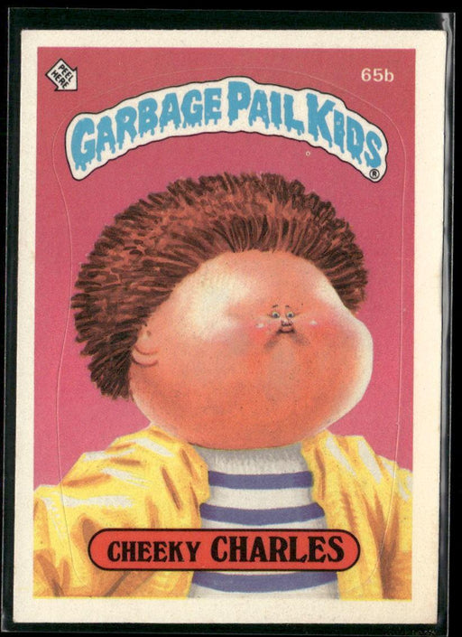 1985 Topps Garbage Pail Kids Series 2 #65b Cheeky Charles