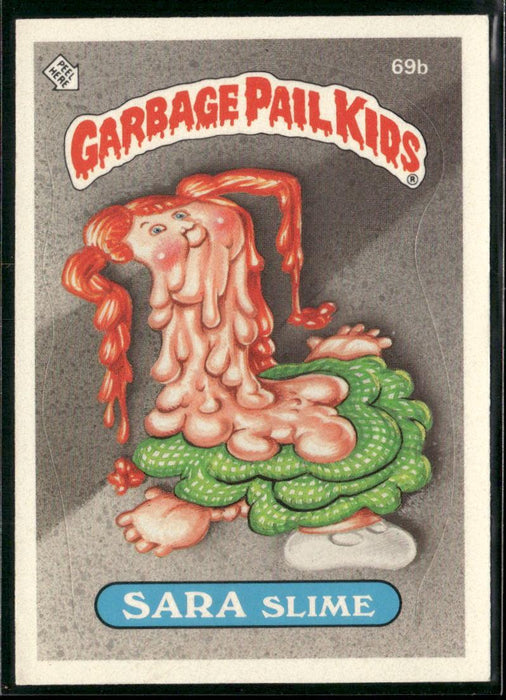 1985 Topps Garbage Pail Kids Series 2 #69b Sara Slime