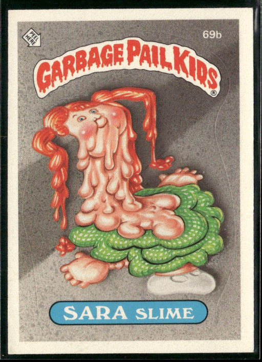 1985 Topps Garbage Pail Kids Series 2 #69b Sara Slime