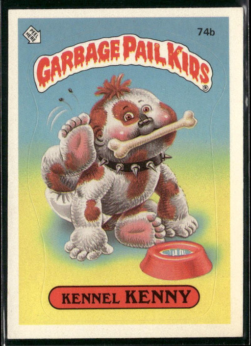 1985 Topps Garbage Pail Kids Series 2 #74b Kennel Kenny