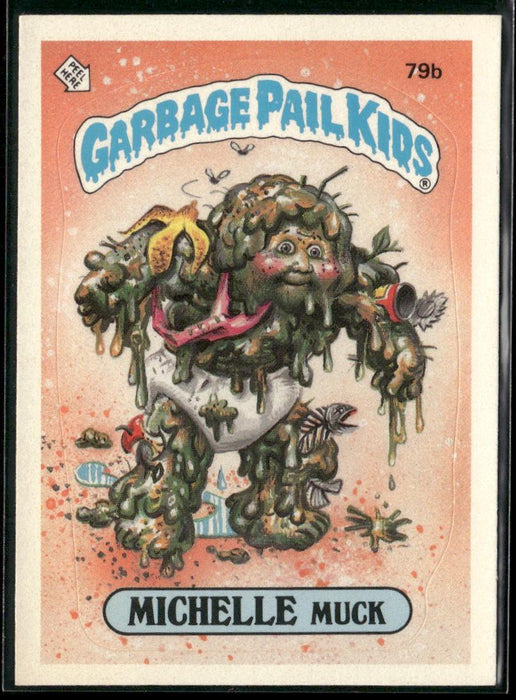 1985 Topps Garbage Pail Kids Series 2 #79b Michelle Muck