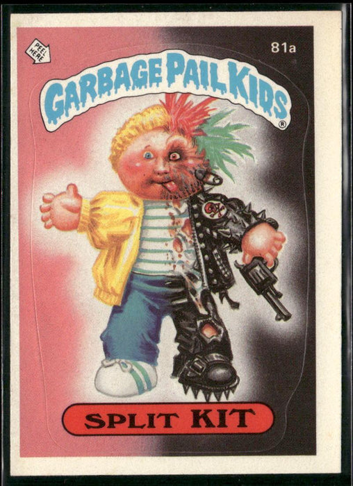 1985 Topps Garbage Pail Kids Series 2 #81a Split Kit