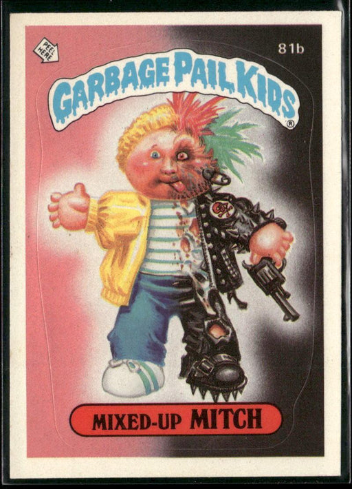 1985 Topps Garbage Pail Kids Series 2 #81b Mixed-Up Mitch