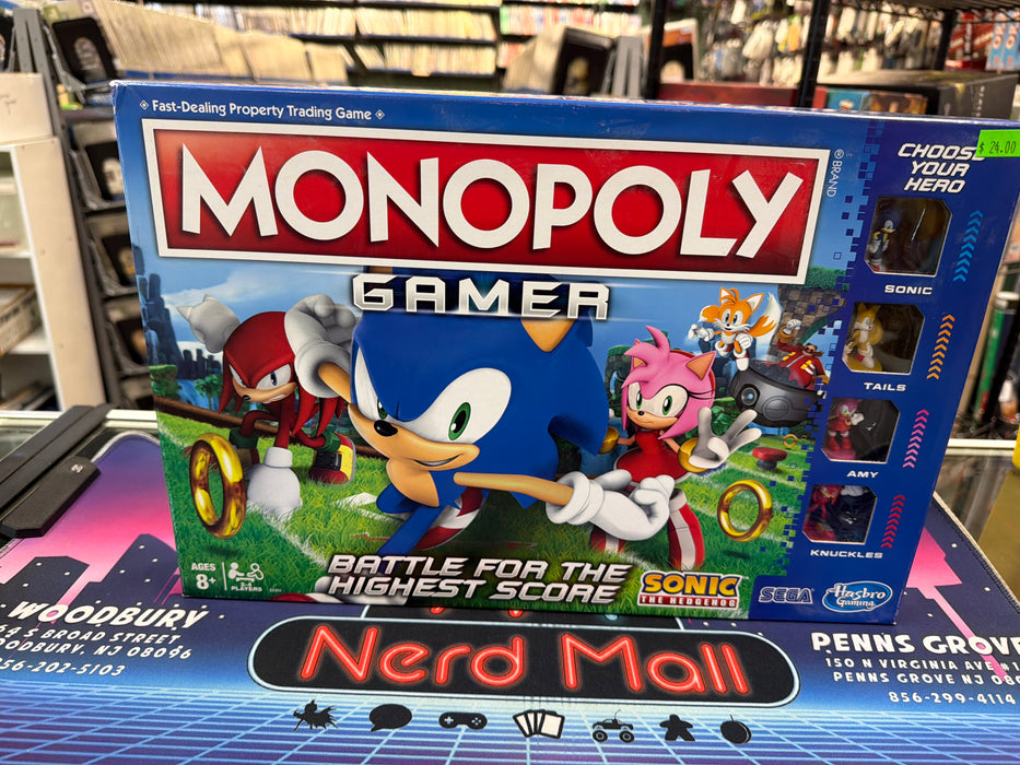 Monopoly Gamer Sonic the Hedgehog