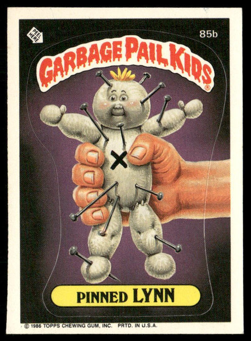 1986 Topps Garbage Pail Kids Series 3 #85b Pinned Lynn