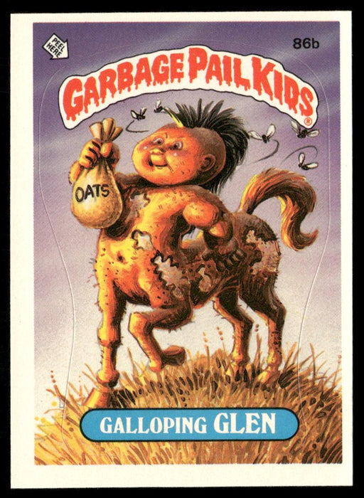 1986 Topps Garbage Pail Kids Series 3 #86b Galloping Glen