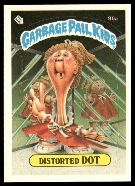 1986 Topps Garbage Pail Kids Series 3 #96a Distorted Dot