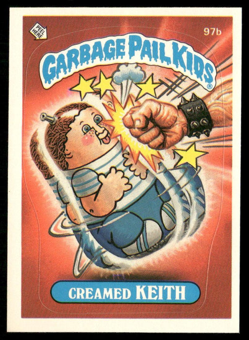 1986 Topps Garbage Pail Kids Series 3 #97b Creamed Keith