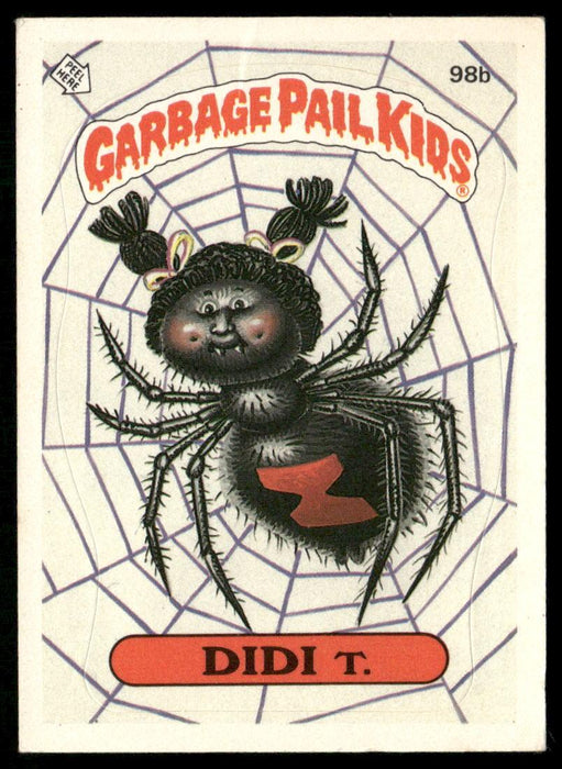 1986 Topps Garbage Pail Kids Series 3 #98b Didi T.