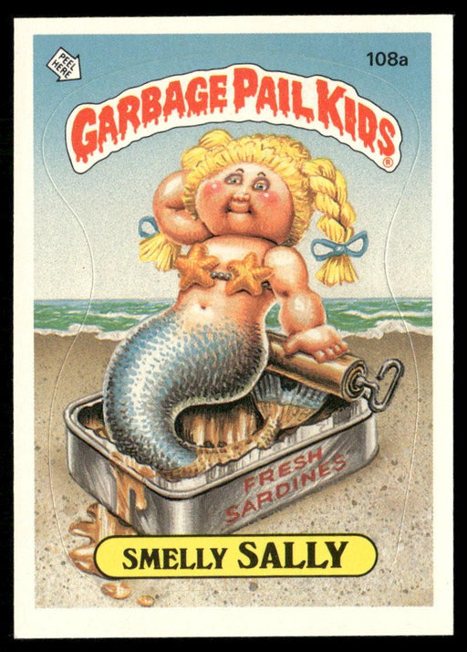 1986 Topps Garbage Pail Kids Series 3 #108a Smelly Sally