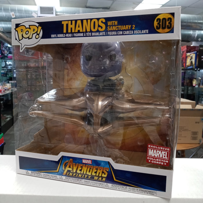 POP Marvel: Avengers Infinity War - Thanos with Sanctuary 2 [Marvel Collector Corps Excl]