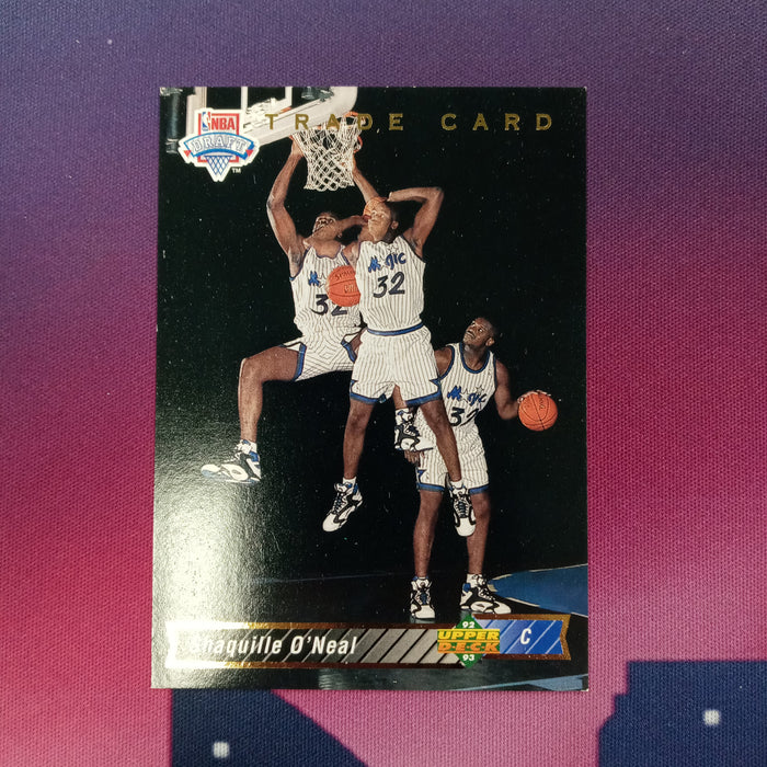 1992-93 Upper Deck #1B Shaquille O'Neal TRADE