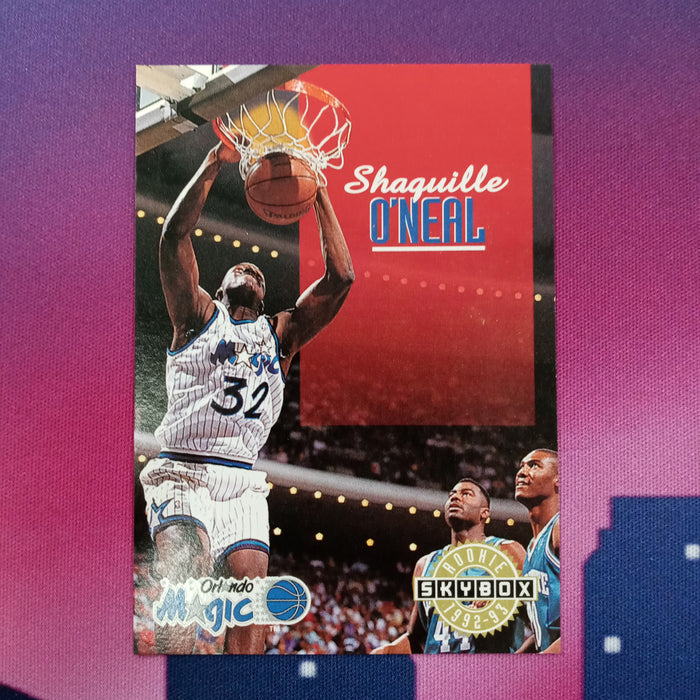 1992-93 SkyBox #382 Shaquille O'Neal SP RC